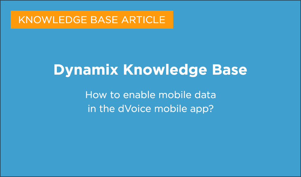 Dynamix Knowledge Base